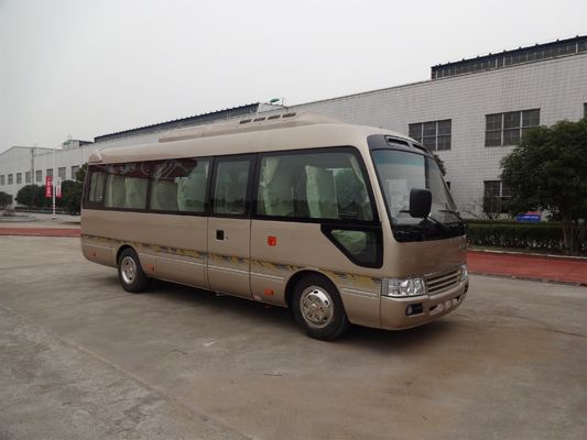 Cina Terlampir Sightseeing Electric Minibus, Coaster Type Mini Electric Powered Vans pemasok