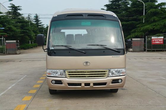 Cina Pneumatic Folding Door Transport Minivan Toyota Coaster Van 3300mm Wheelbase pemasok