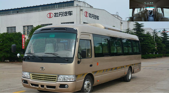 Cina 30 Passenger Van Luxury Tour Bus , Star Coach Bus 7500Kg Gross Weight pemasok