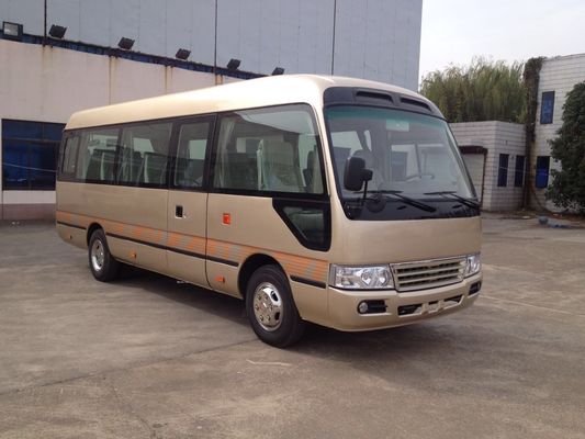 Cina 23 Seats Electric Minibus Commercial Vehicles Euro 3 For Long Distance Transport pemasok