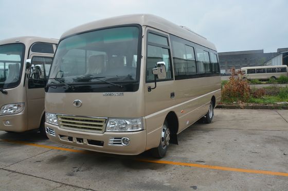 Cina Tourist Diesel Rosa Minibus 19 Passenger Van 4 * 2 Wheel Commercial Utility Vehicles pemasok