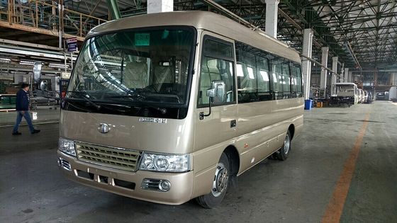 Cina 4X2 Diesel Light Commercial Vehicle Transport High Roof Rosa Commuter Bus pemasok
