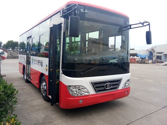 Cina 80L Bus Antar Kota Bahan Bakar Kursi Roda LHD Kemewahan interior mewah pemasok