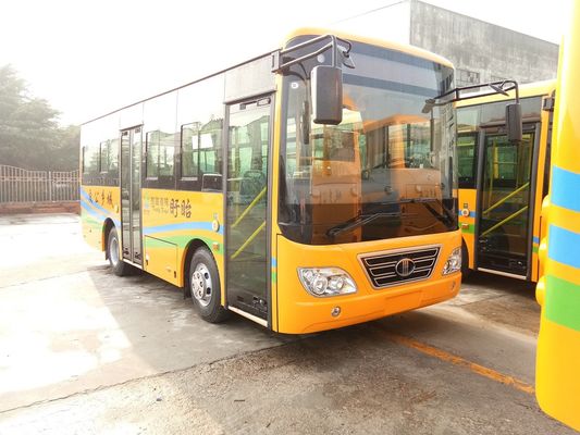 Cina Interurban Bus PVC Rubber Seat Safe Travel Diesel Coach Konsumsi Bahan Bakar Rendah pemasok