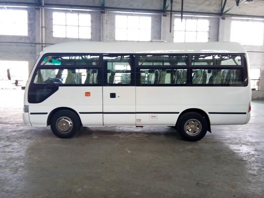 Cina 5 Manual Gears Coaster Transport Minivan / 15 Penumpang Mini Bus Van Aluminium pemasok