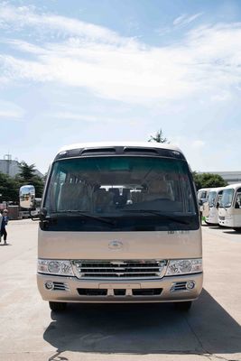 Cina Menghentikan Tourist Commercial Utility Inter City Bus Kendaraan Front Diesel Engine Wide Body pemasok