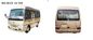 RHD 19 Seater Mini Bus 4.3T Rear Axle, Diesel Coaster Hemat Energi Bus Mini pemasok