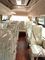 Pneumatik Folding Door Coaster Bus Motorhome Transport 19 Kursi Desain Warna Baru pemasok