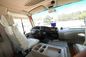 Road Sightseeing High Roof Coaster Minibus Lingkungan Konsumsi Bahan Bakar Rendah pemasok