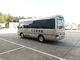 Diesel 6 Meter 30 Seater Minibus, Coaster Minibus dengan Kursi Kain Tahan Lama pemasok