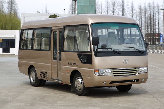 Cina Lishan MD6602 Bus Trans Kota, 6 Meter Mitsubishi Rosa Tipe Penumpang Mini Bus pemasok