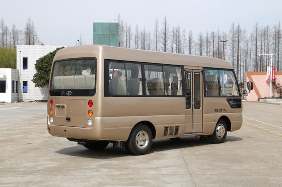 Cina Tangki Bahan Bakar 70L 15 Penumpang Penumpang Van Yuchai Mesin Wisata Keliling Kota Bus pemasok