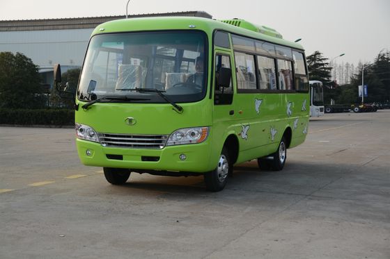 Cina RHD Mudan Luxury Star Minibus One Decker Bus Wisata Kota Dengan Transmisi Manual pemasok