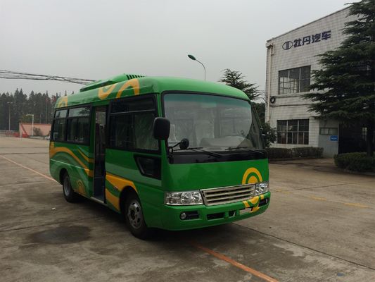 Cina MD6752 Mitsubishi Rosa 30 Seater Minibus Diesel Mini Bus Dengan Ban 7.00R16 pemasok