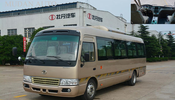 Cina Mesin 3.8L Pariwisata Rosa Minibus Toyota Coaster Buses Euro II Emission pemasok