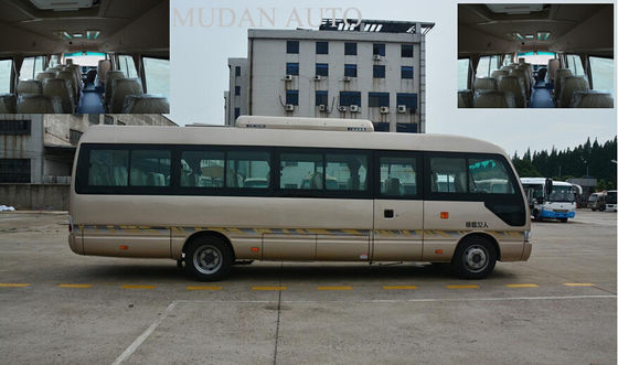Cina Sunroof Md6758 Star Minibus, 25 Passenger Mini Bus Sliding Side Window pemasok