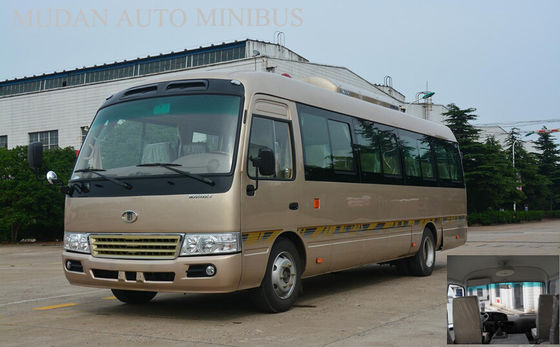 Cina Luxury Coaster Minibus Sightseeing City Tour Bus 15 Seat Passenger Van pemasok