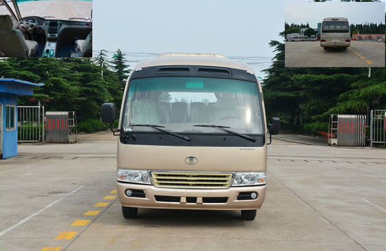 Cina Transportasi Kendaraan Komersial Pelatih Negeri Bus Japanese Rural Coaster Type SGS / ISO Certificated pemasok