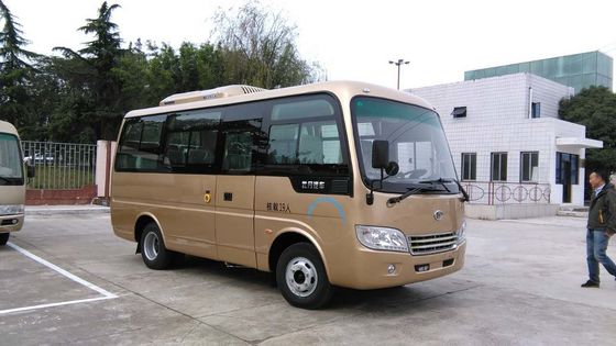 Cina 6.6M Panjang Front Engine City Pelatih Bus Star Type Intercitybuses Transportation ISUZU Engine pemasok