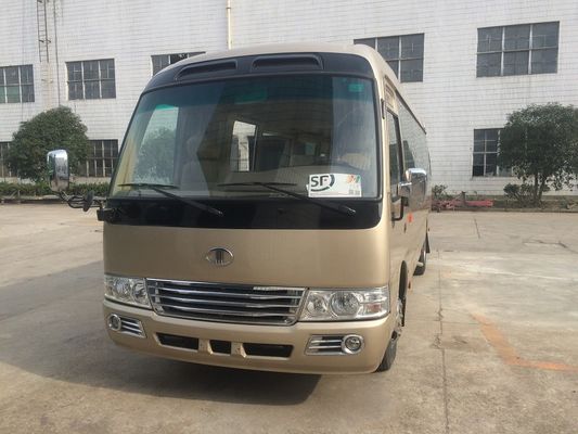 Cina Diesel Coaster Automobile 30 Seater Bus ISUZU Engine With Multiple Functions pemasok