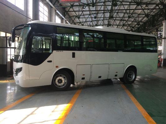 Cina Coach Low Floor Inter City Buses Long Distance Wheel Base Vehicle Transport pemasok