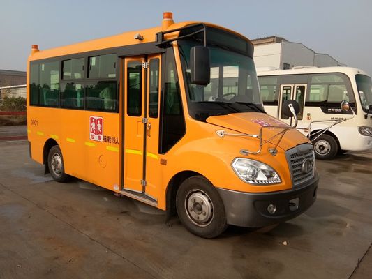 Cina 19 Kursi Bintang Minibus, Komersial Medium Utility Sekolah Kendaraan Diesel Mini Bus pemasok