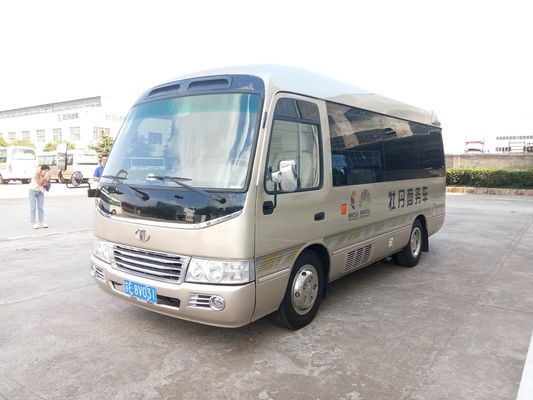 Cina Luxury K Series 19 Seater Bus, 19 Seater Coach 5500 Kg Berat Kendaraan Kotor pemasok