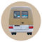 Medium 4X2 Passenger Fuel Efficient Minivan Yuchai Engine Passenger Coach Bus pemasok