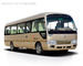 Manual Gearbox Sightseeing Tour Bus / ISUZU Engine 19 Bus Penumpang pemasok