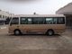 Cummins Engine Coaster Minibus Luxury Passenger Travel Coach Bus Konsumsi Bahan Bakar Rendah pemasok