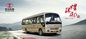 Customized Coaster Minibus 31 Pcs Tempat Duduk Kendaraan Komersial Penumpang dengan Mannual Gearbox pemasok